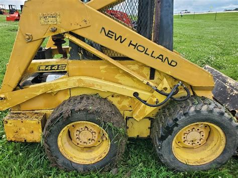 new holland l445 skid steer specs|new holland 455 skid loader.